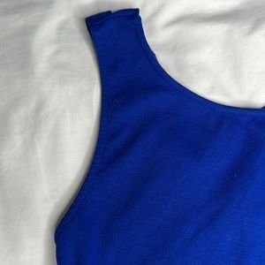 Royal blue F21 dress